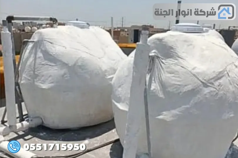 اسعار عزل خزانات المياه بالدمام حسب مادة العزل ومساحة الخزان